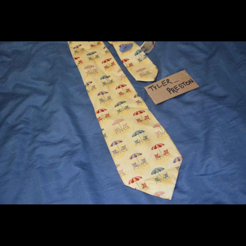 Tommy Bahama Beach Chair Umbrella Tie Necktie